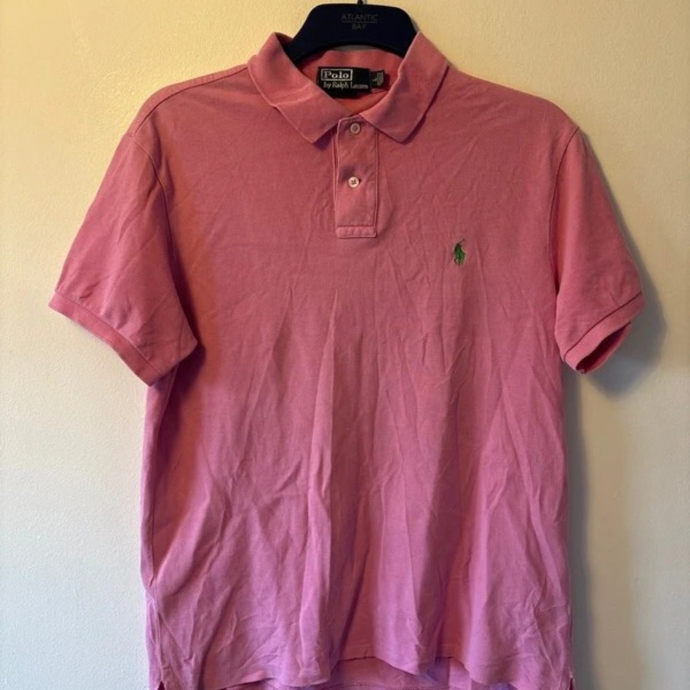 Polo Ralph Lauren Men's Pink Polo Shirt